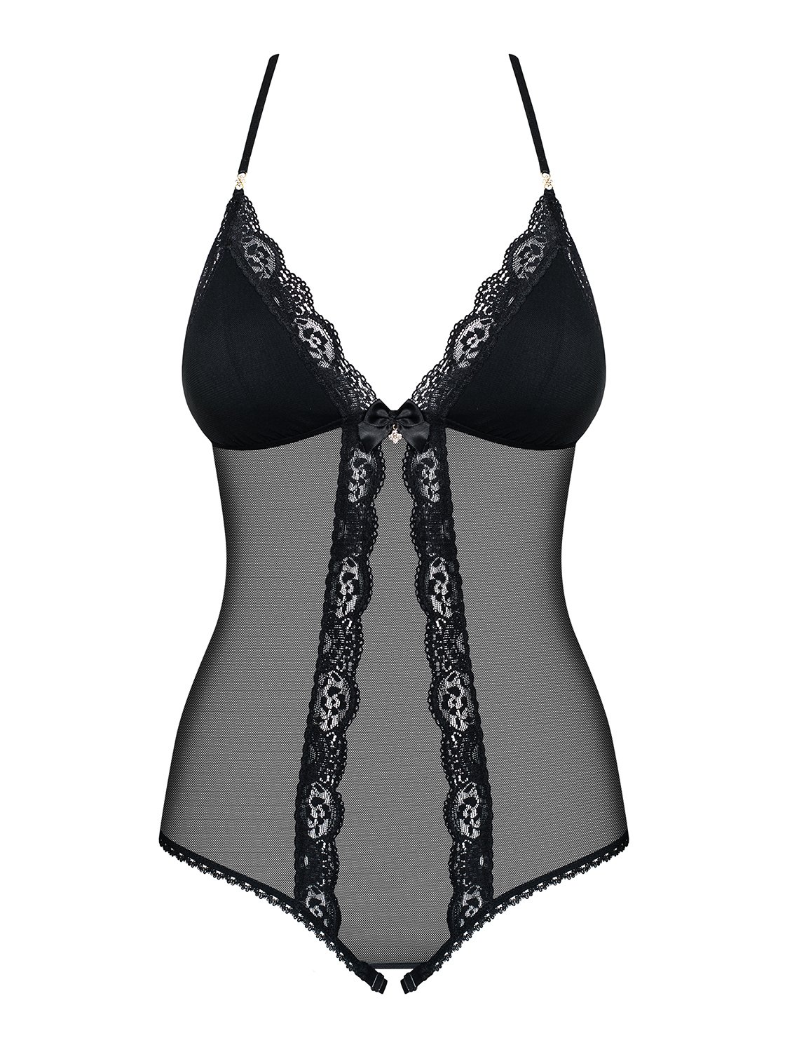Obsessive Damen Body-Teddy ouvert