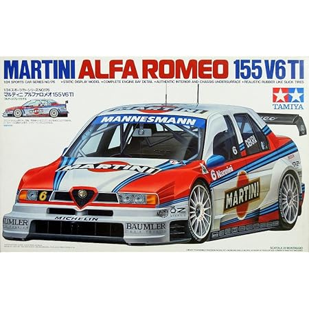 Amazon タミヤ 1 24 マルティニ アルファ 155 １ ２４ スポーツカー プラモデル 通販
