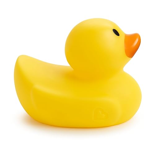 Miniatura 4 de Munchkin - Juguete para baño seguro de bebé color blanco Bath Ducky, Set de regalo para baño