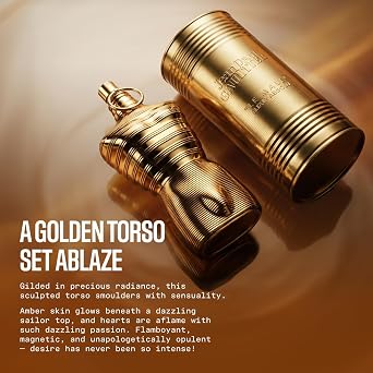 Jean Paul Gaultier Le Male Elixir Absolu Parfum Intense - Long Lasting Woody Spicy Cologne for Men with Plum, Lavender & Tonka Bean - Luxury Cologne Spray, 6.8 oz