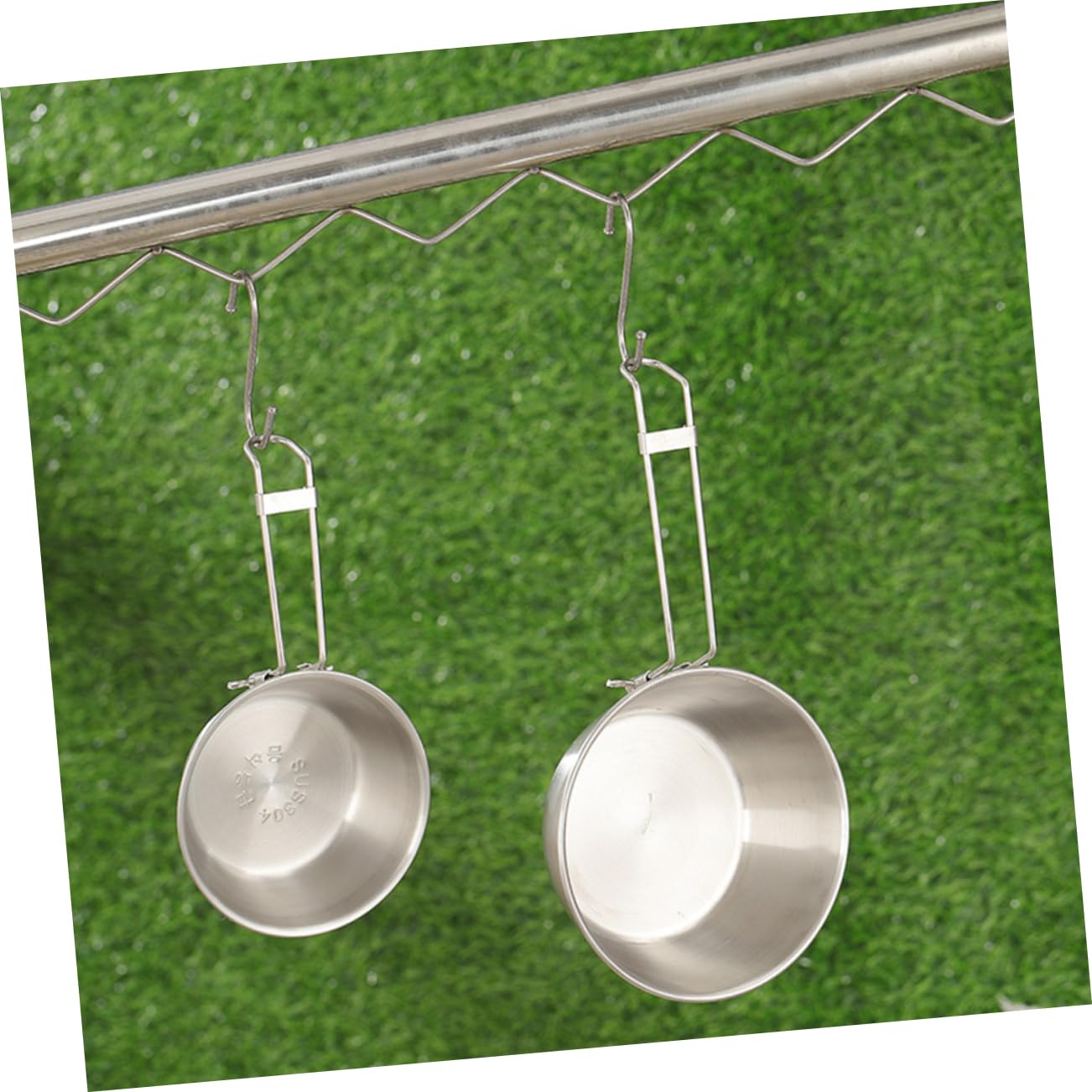 3 Sätze Faltbare Camping Schalen Mit Ergonomischem Für Grill Outdoor Und Camping Platzsparend Transportieren 3 Stücke * 3