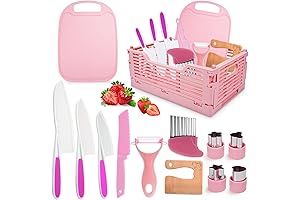 Kids Knife Set for Real Cooking