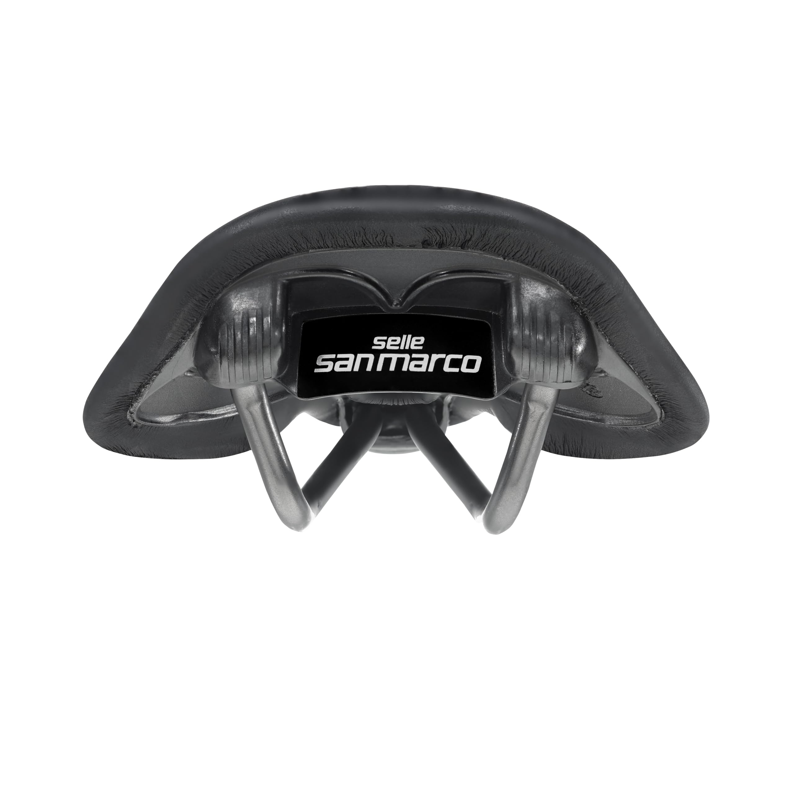 Selle San Marco SHORTFIT 130 Racing – Krótka, Ergonomiczna Siodełko Rowerowe Szosowe z Otworem, Lekka Rama ze Stali Xsilite – Rozmiar S3, Czarne