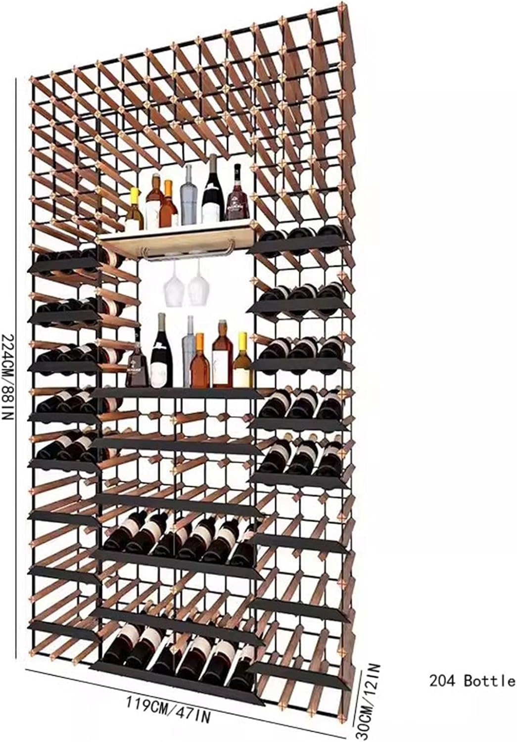 Creative Living Room Wine Cabinet Display Rack Wine Storage Holder Decorative Wine Bottle Rack Bar Supermarket Wine Rack Bracket Tabletop Wine Holder