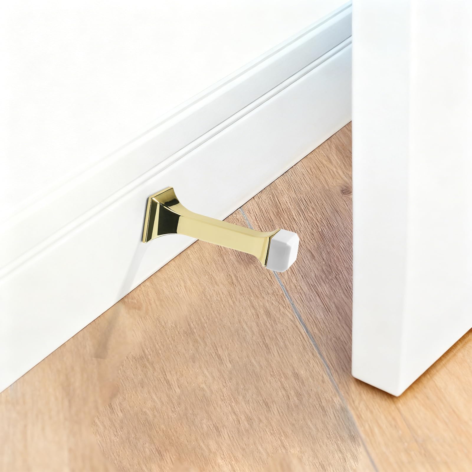 Polished Gold Door Stop - DS366, Zinc Alloy — KHTUMEWARE