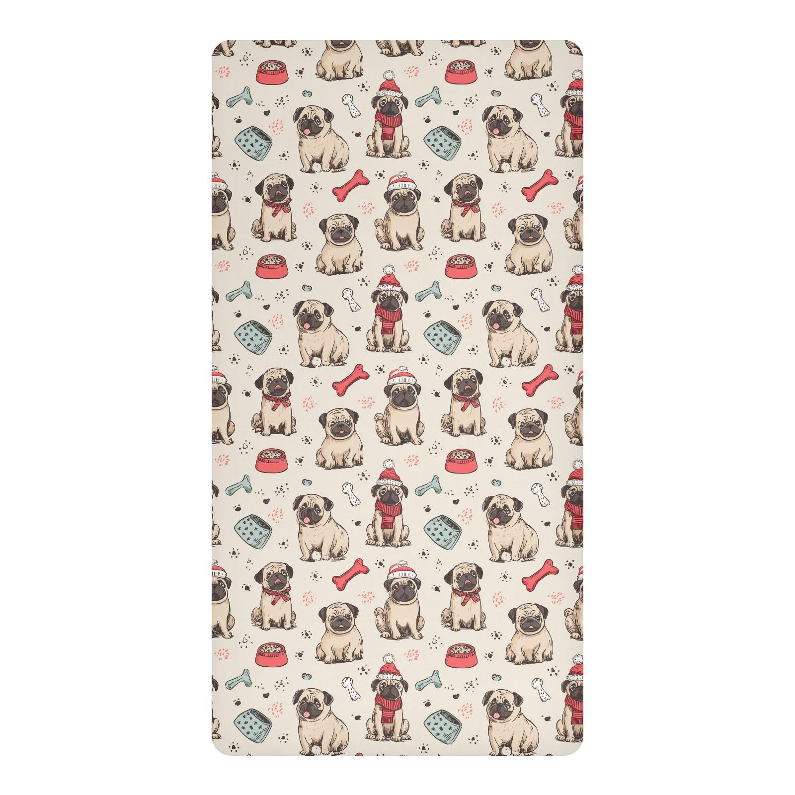 Drap imperméable berceau lit enfant bébé fille 132x71 cm