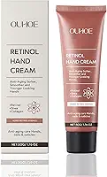 Creme para mãos antienvelhecimento com retinol, colágeno e manteiga de karité – hidratante não oleoso para mãos e cutículas secas, envelhecidas, ideal para enfermeiras e lavagem frequente das
