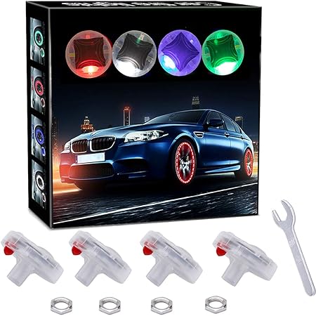 Amazon Akardo 車タイヤホイールライト 4個 車タイヤエアバルブ ハブランプキャップライト モーションセンサー付き カラフルなledタイヤライト ガスノズル 車 自転車 オートバイアクセサリー ライト ランプ 車 バイク Amazon Akardo 車タイヤホイールライト 4個 車タイヤエアバルブ ハブランプキャップライト モーションセンサー付き カラフルなledタイヤライト ガスノズル 車 自転車 オートバイアクセサリー ライト ランプ 車 バイク