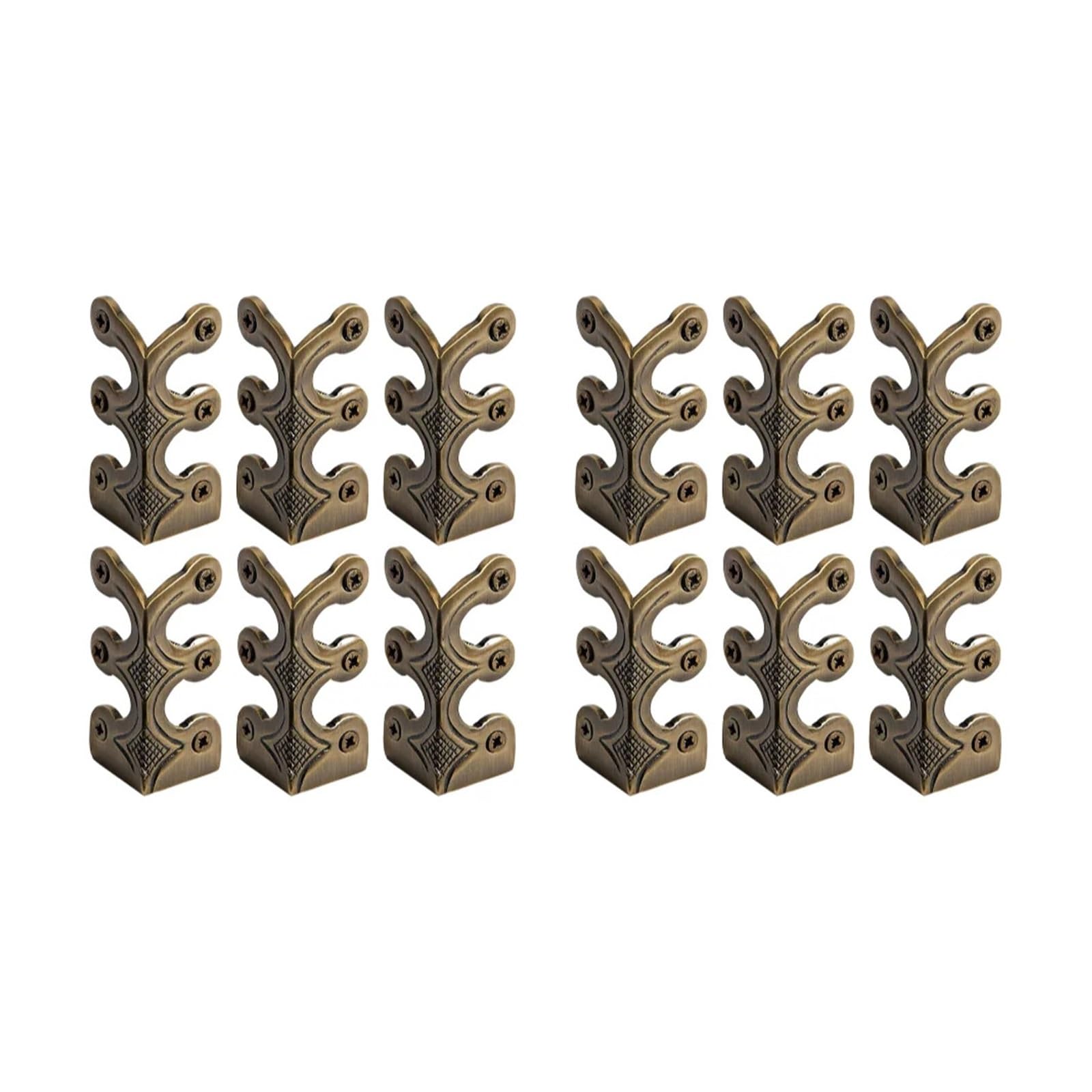 Lqrctry Bronze Iron Decorative Corner Guard