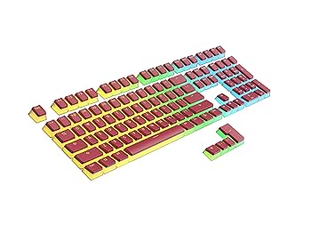 Amazon.com: Ranked Pudding PBT Keycaps | 112 Double Shot