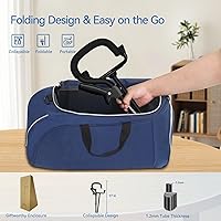 Vista 6 de KingPavonini Canes for Women/Men with Second Handle, Foldable & Adjustable Walking Cane with 4-Pronged Base, Quad Cane for Stability, Standing