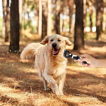 Cat shedding Tools I Cat Brush for Shedding I Undercoat Rake for Dogs and Cats I Deshedding Brush I Reduces Shedding 95% (White Black-22)