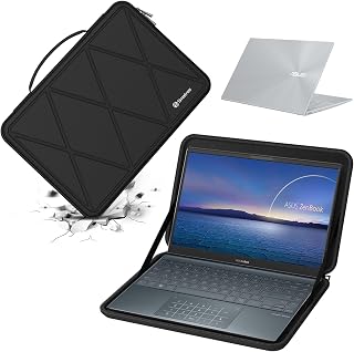 Smatree - Funda protectora rígida de EVA compatible con ASUS Zenbook 13 OLED de 13,3 pulgadas (UX325), para Lenovo Yoga Slim 9i Copilot + PC de 14 pulgadas, impermeable y antigolpes (X8022)