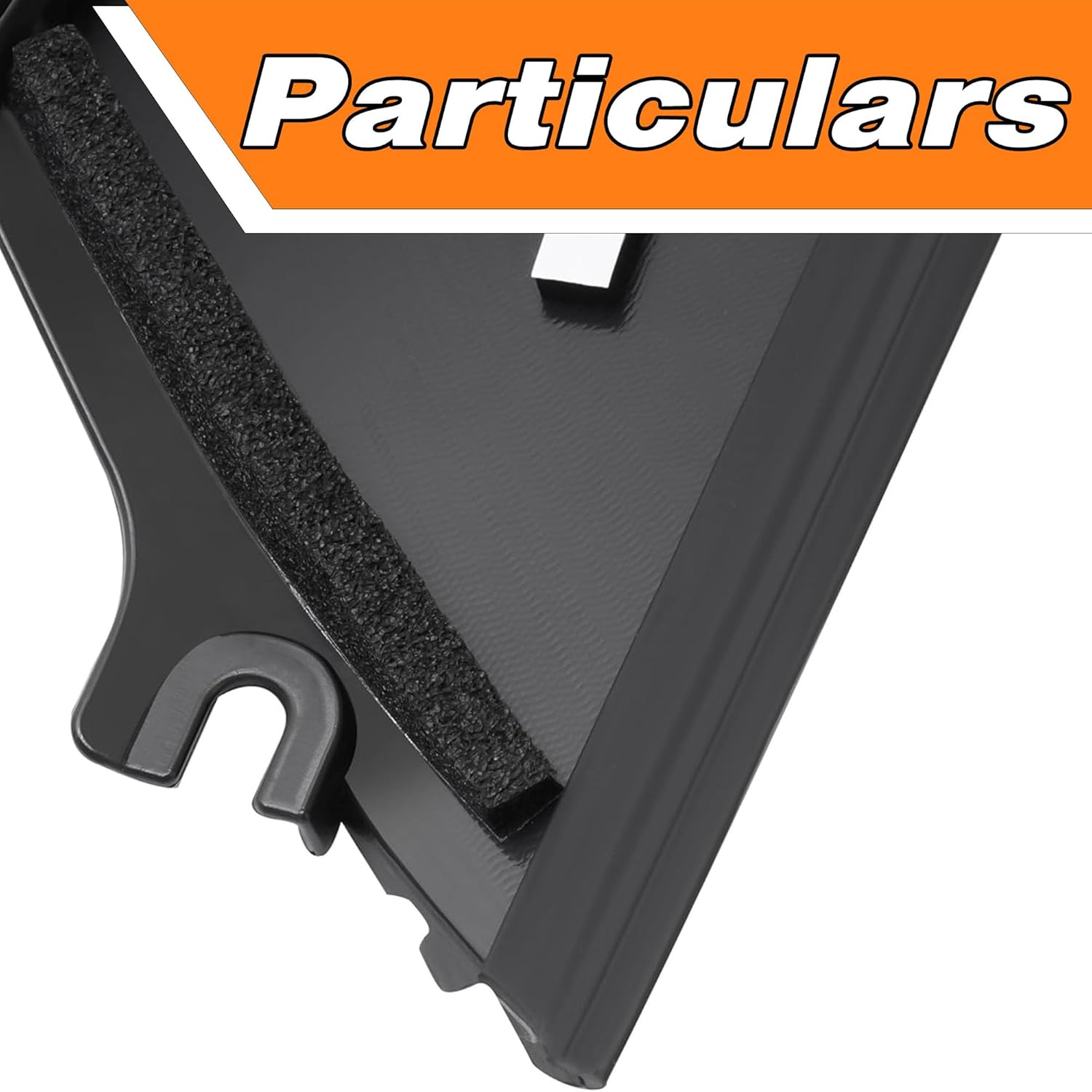 Windshield A Pillar Molding Trim Panel Compatible with 2011-2013 Infiniti QX56 2014-2023 QX80 2017-2022 Nissan Armada Replacement forLeft & Right (76837-1LA0A 76837-6JR0A)