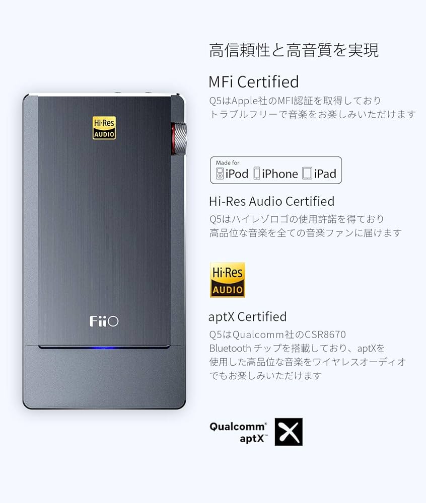 【ジャンク】Fiio Q5 with AM3A 直輸入品 ジャンク】Fiio Q5 with AM3A 直輸入品