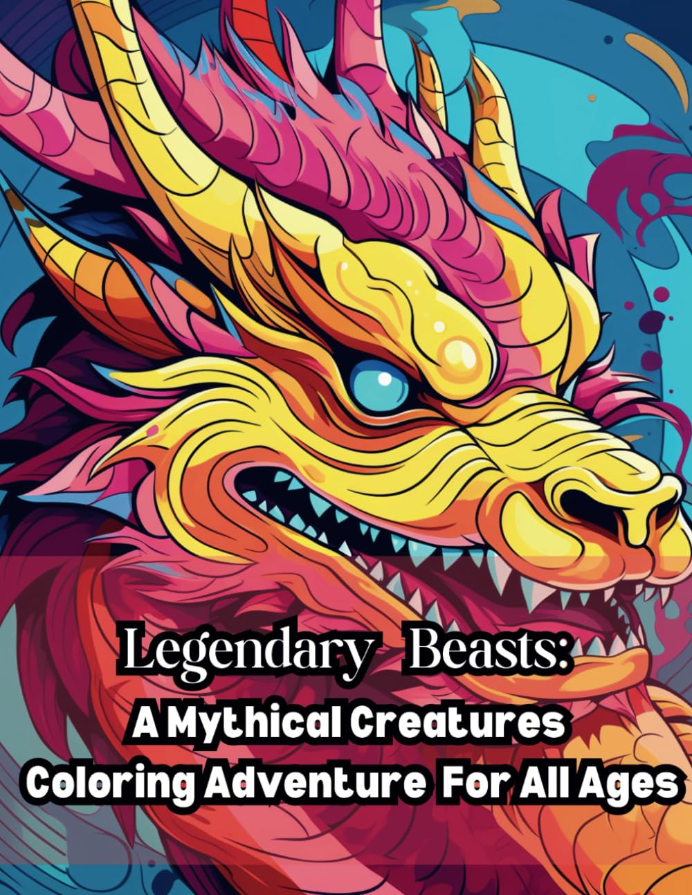 Legendary Beasts: A Mythical Creatures Coloring Adventure For All Ages