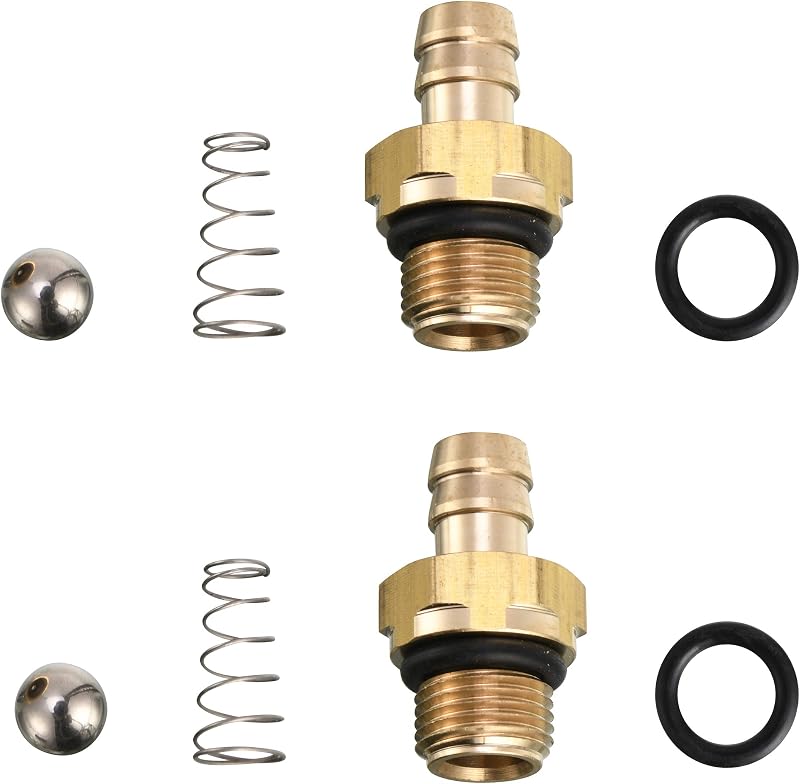 Juego de inyectores químicos compatibles con arandelas de CUMBRERA para hidrolimpiadora | Accesorios de repuesto para 203640GS 190593GS 190635GS