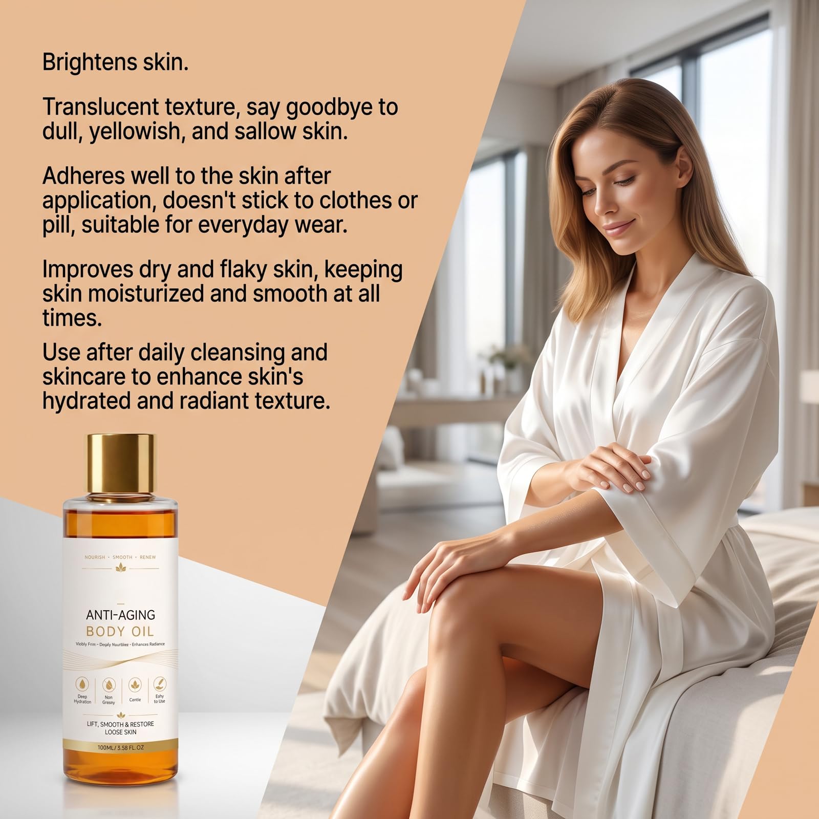 Anti-Aging-Körperöl für straffende und straffende Haut (5PCS)