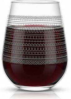 Vesici 1 Pack 17oz Hidden Message Funny Stemless Wine Glass