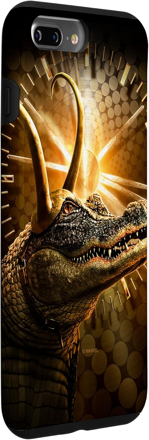 iPhone 7 Plus/8 Plus Marvel Loki Disney+ Alligator Loki Character Poster Case
