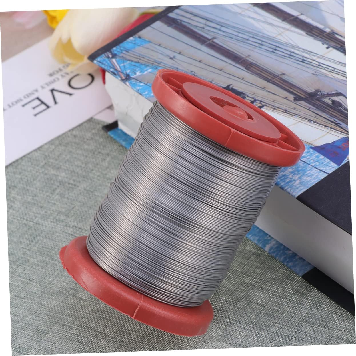 Abaodam Stainless Steel Beehive Frames Wire 0.5mm 500g Beekeeping Tool Bee Supplies Random Color