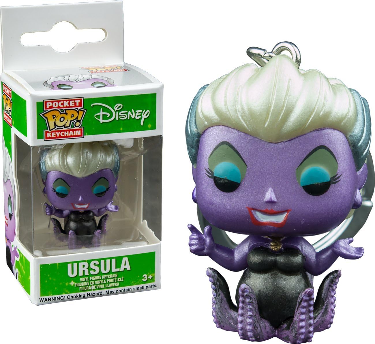 Funko Pocket POP keychain Disney Ursula Metallic