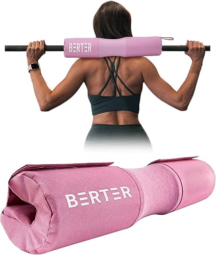 Miniatura 7 de BERTER Almohadilla de barra para empuje de cadera y sentadillas - Almohadilla de esponja de espuma para sentadillas - Almohadilla protectora de