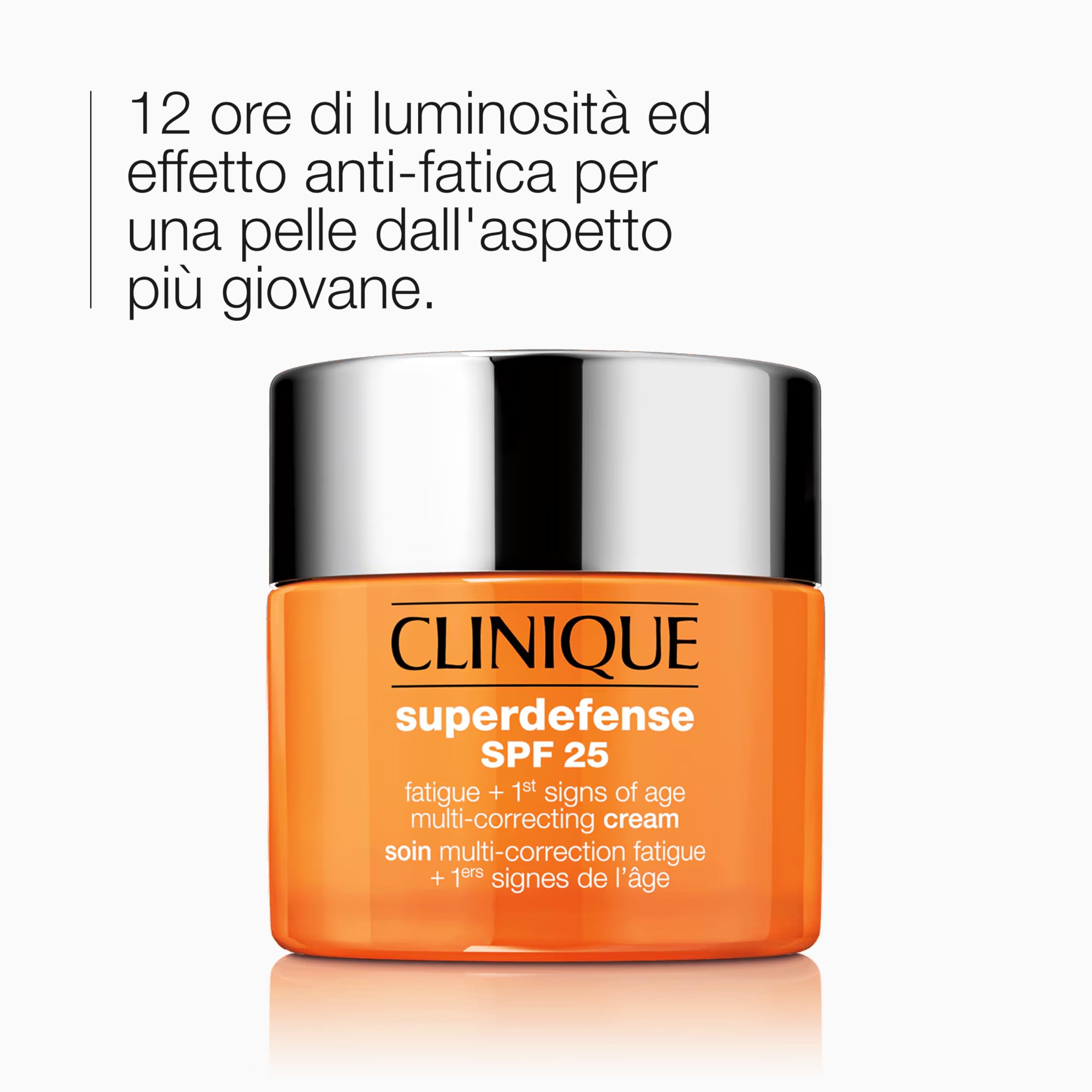 Clinique Superdefense Protezione solare 25 | Idratante anti-age Protezione solare25