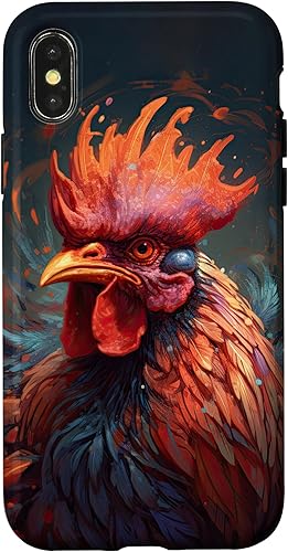 Miniatura 7 de Funda para iPhone 13 Pro Max con estilo de amantes del gallo con diseño de animales salvajes