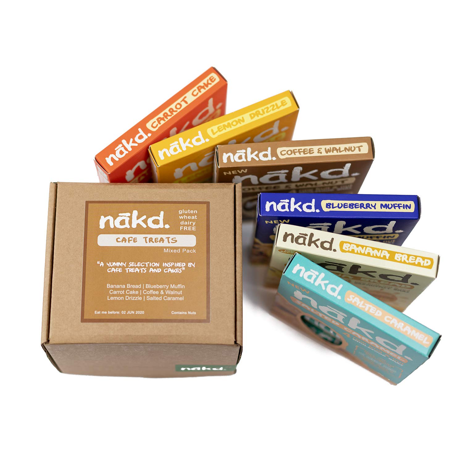 Nakd Mixed Cases (Café Treats)