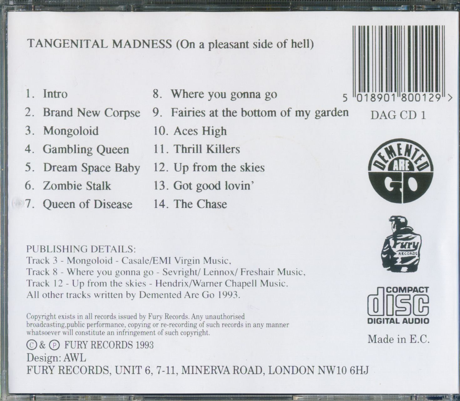 Tangential Madness