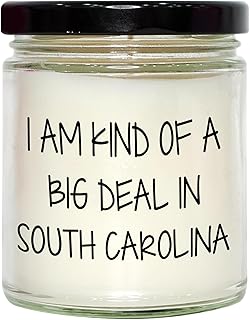 Vanilla-Scented 9oz Candle - I Am Kind of A Prime Selection in South Carolina - Unique Mother's Day Unique Gifts - Funny Gifts from Sons/Daughters - Gifts for Candle Lovers