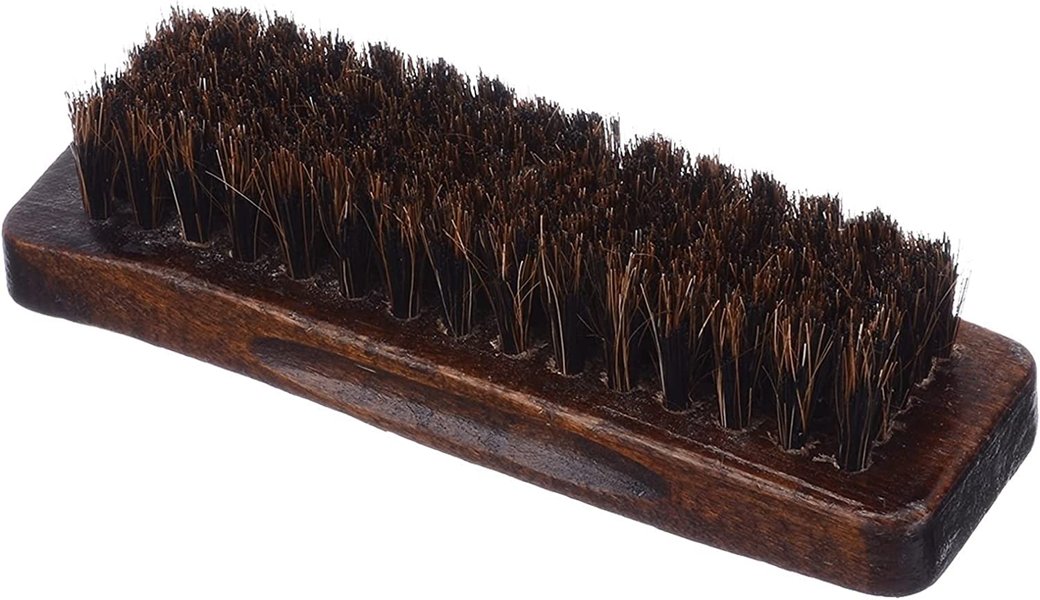 Cepillos for zapatos for el hogar, mango de madera, melena natural, crin de caballo, pulidor de zapatos, cepillo de limpieza, herramienta de limpieza del hogar, cepillo for zapatos, cepillo f