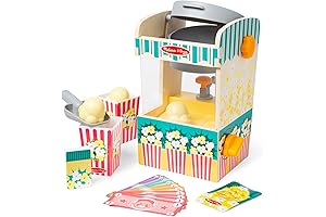 Melissa & Doug Popcorn Popping Play Food Set : An Educational Treat for Little Chefs