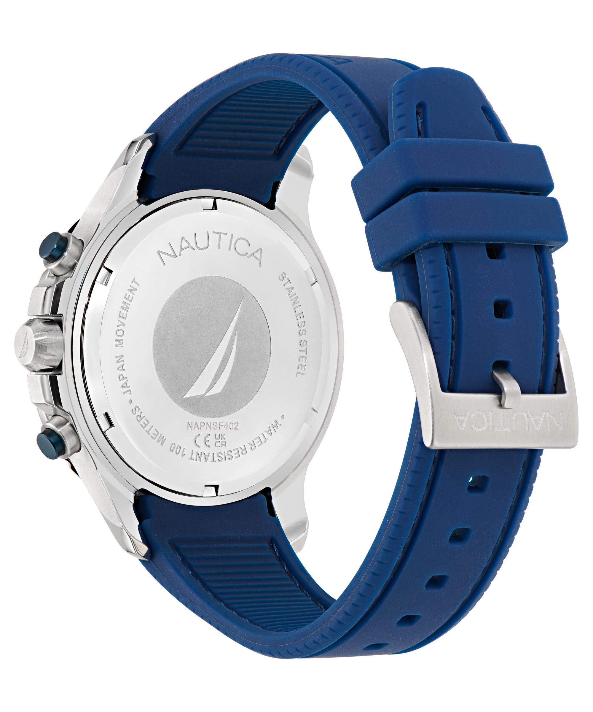 Nautica Reloj cronógrafo NST de 44 mm para Hombre