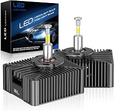 SHINYY Bombillas D5S LED 360 Grados, 2026 Nuevo 360° 35000LM Alta Potencia 6500K Blanca Fría Lámparas LED D5S para Luces de Cruce y Carretera de Coche, Sustituye la Bombilla HID Original, Pack de 2
