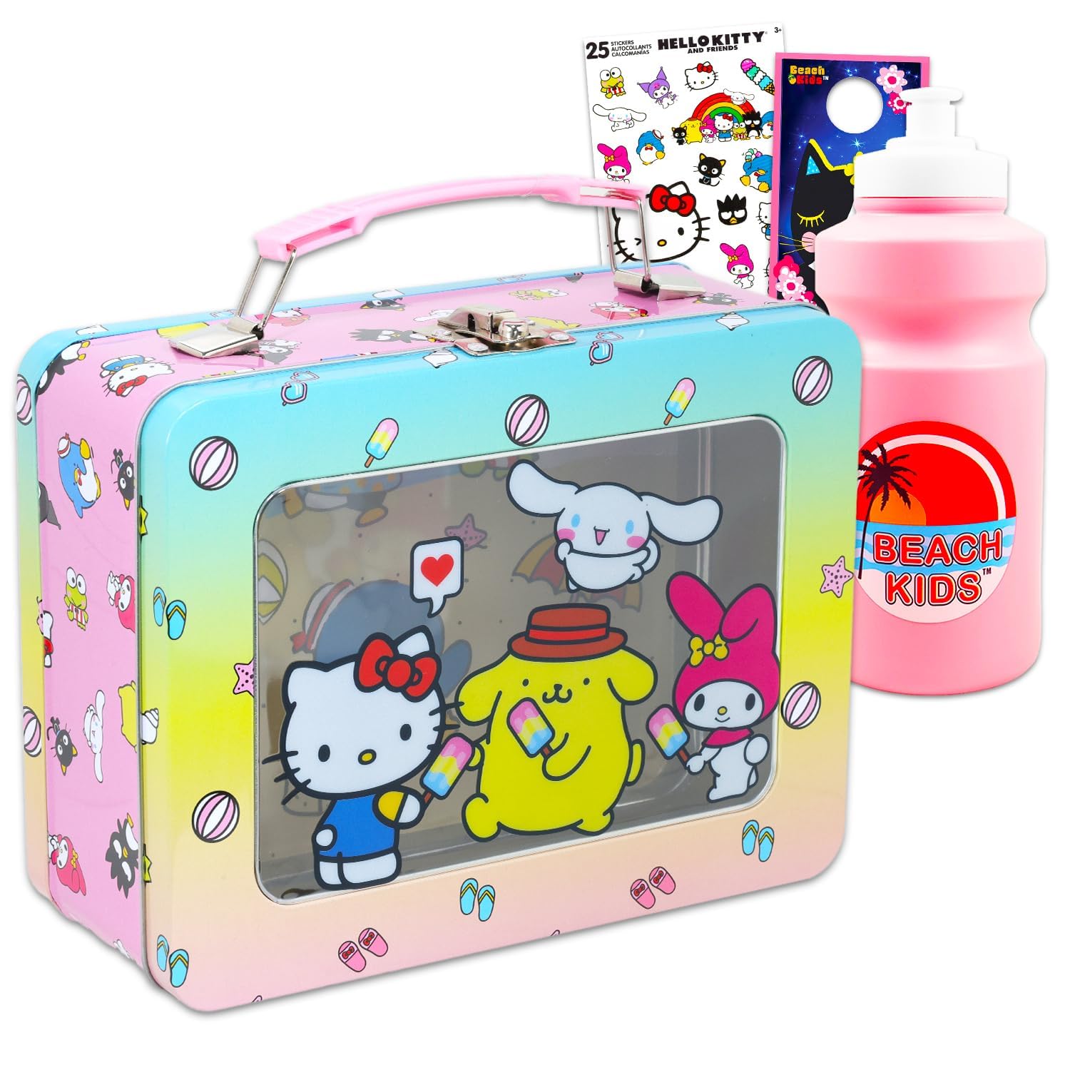 Hello Kitty Tin Lunch Box: Adorable Collectible Must-Have 2 Hello Kitty Tin Lunch Box: Adorable Collectible Must-Have