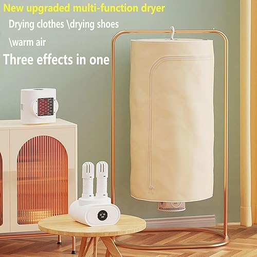 Miniatura 2 de Secadores portátiles multifuncionales 3 en 1 para lavandería, Secador de Zapatos, calentadores para uso en interiores, secadora de ropa, secador de
