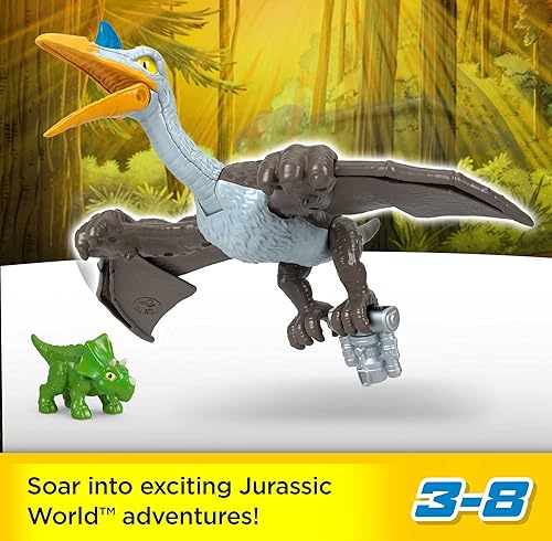 Miniatura 2 de Fisher-Price Imaginext Jurassic World - Juego de figuras de dinosaurio para juegos de simulación, preescolar, niños a partir de 3 años