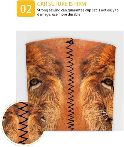 Miniatura 5 de Forchrinse Paquete de 2 fundas para enfriar latas con la bandera estadounidense de águila calva, fundas aisladas suaves para botella de latas,