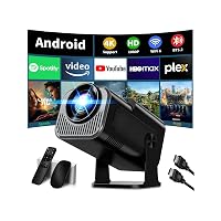 [App integrata & 2026 Upgraded] Proiettore 1080P 4K con WiFi 6 Bluetooth 5.2 Mini