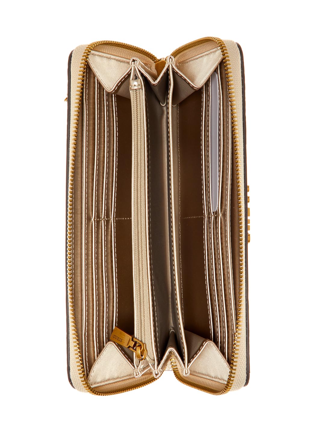 GUESS Laurel Large Zip Around Wallet Portafoglio grande con zip, pochette Donna (Pacco da 1)
