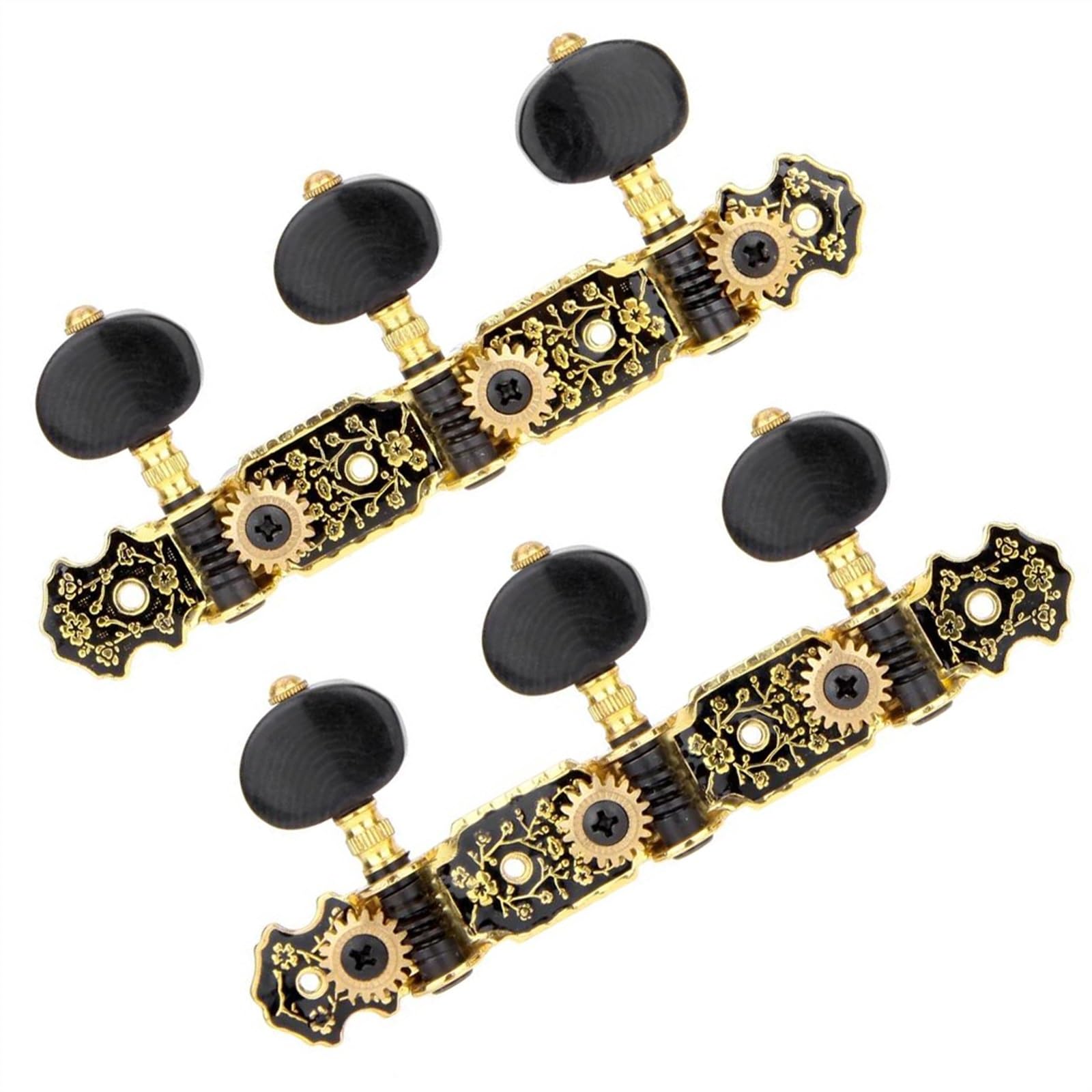 Parti di ricambio in oro con chiave per accordatura per corde per chitarra classica con testa della macchina per chitarra Testa Dell'accordatore Per Chitarra