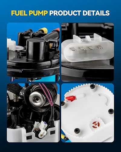 Miniatura 47 de PHILTOP FG0931 Conjunto de bomba de combustible eléctrica compatible con Sequoia 4.6L 2008-2019, Tundra 4.6L 2007-2021, reemplaza SP9010M, E8869M