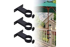 Deck Patio Umbrella Holder Clamp On Deck Rail or Fence