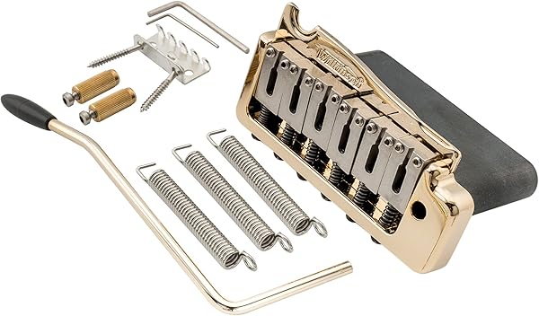 Amazon _ Wilkinson WVP-SB 10,8mm 2点 トレモロブリッジユニット SUS ステンレススチールサドル フルスチールブロック付きインポートストラト_日本ストラトギター用、ゴールド _ ベースパーツ _ 楽器・音響機器