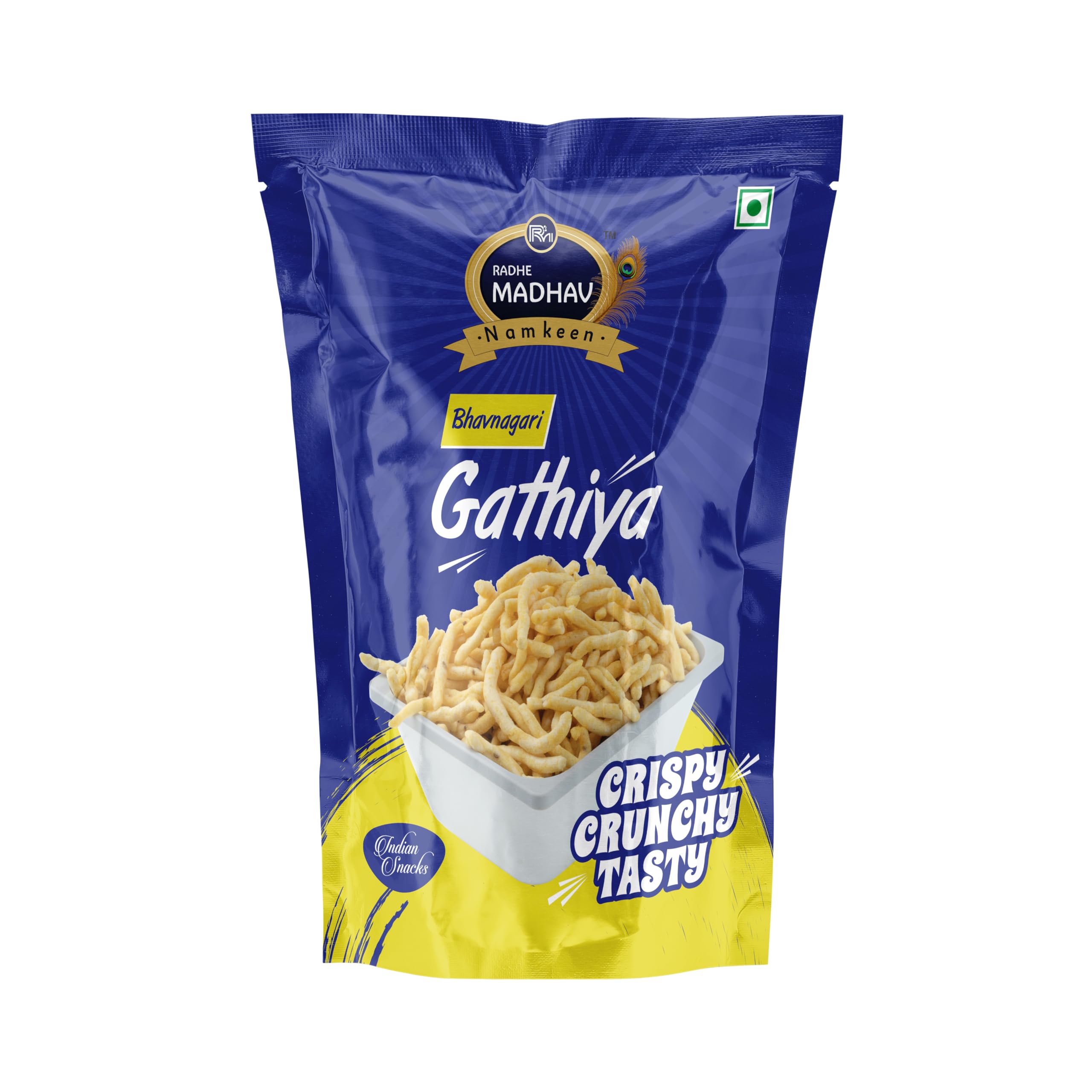 Radhe Madhav Namkeen BHAVNAGARI GATHIYA 400 GM (PACK OF 1) | No Palm Oil (B0DDTT615H) Amazon Price History, Amazon Price Tracker