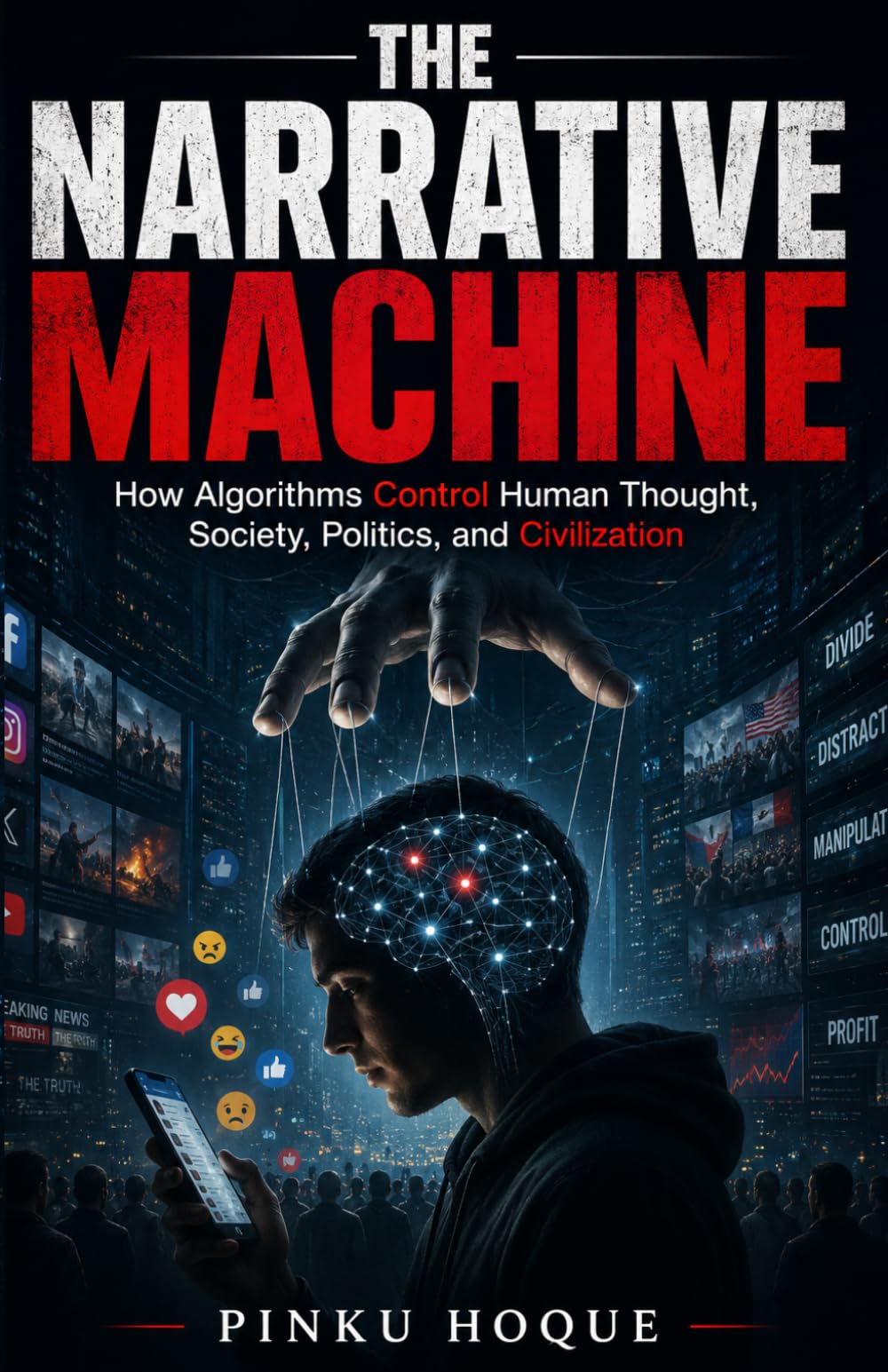 The Narrative Machine: How Algorithms Control Human Thought, Society, Politics, and Civilization