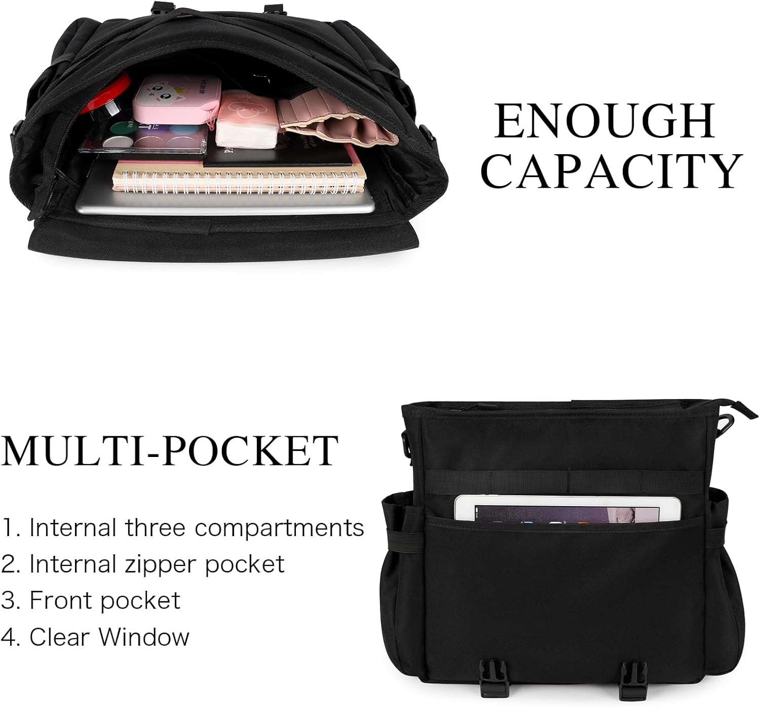 STEAMEDBUN Kawaii Backpack for School,Cute Backpack for Teen Girls,Aesthetic Ita backpack with Insert - Image 4