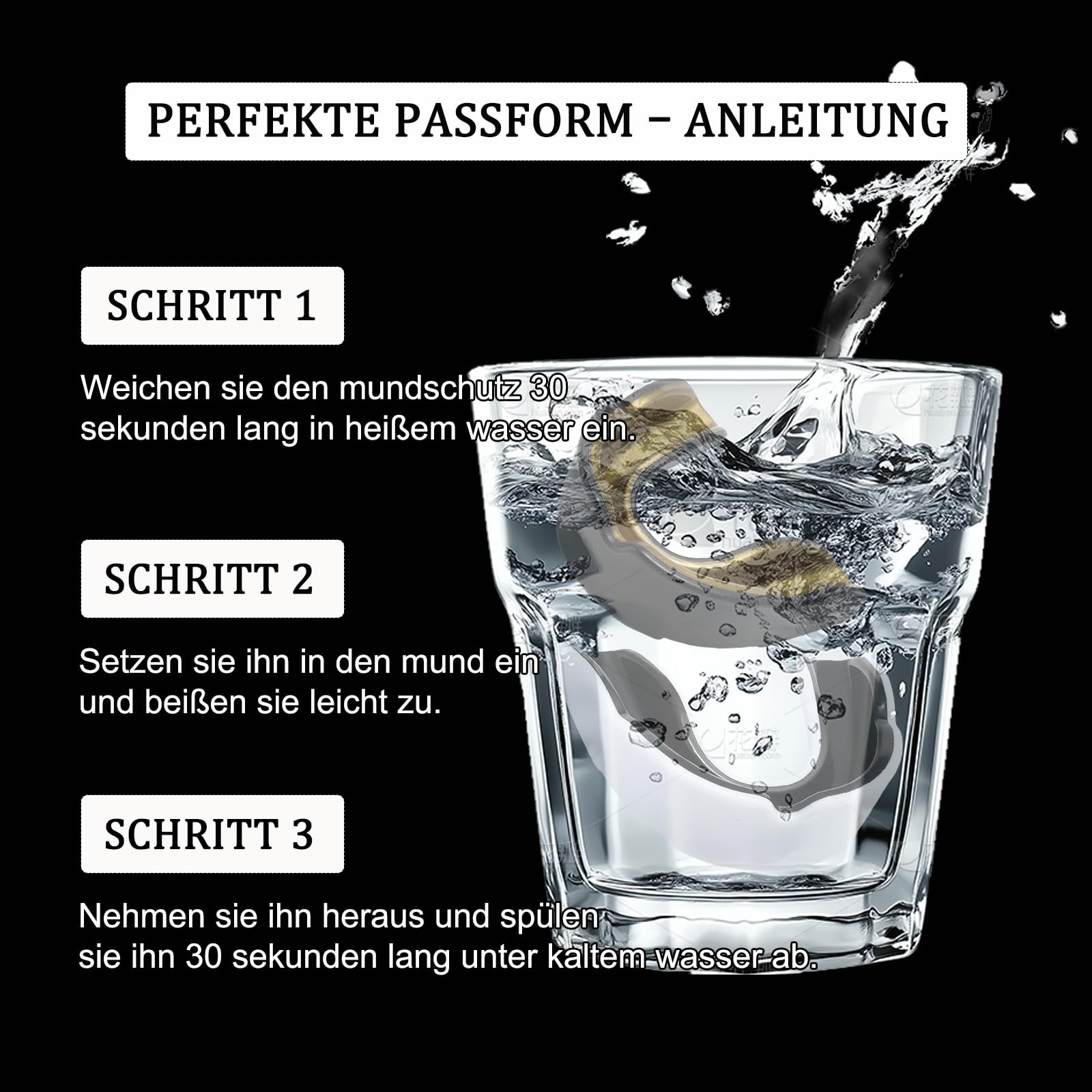 Protège Dent Enfant 5-8 Ans, Protege Dents Boxe Rugby Avec Boîte Miroir pour Boxe, MMA, Hockey, Arts Martiaux, Football, Lacrosse, Kickboxing, Rugby - 4